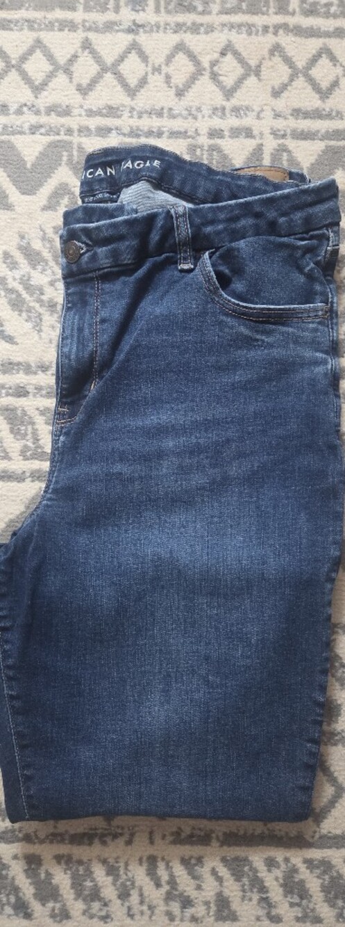 American Eagle Outfitters Women's Dark Blue Jeggings